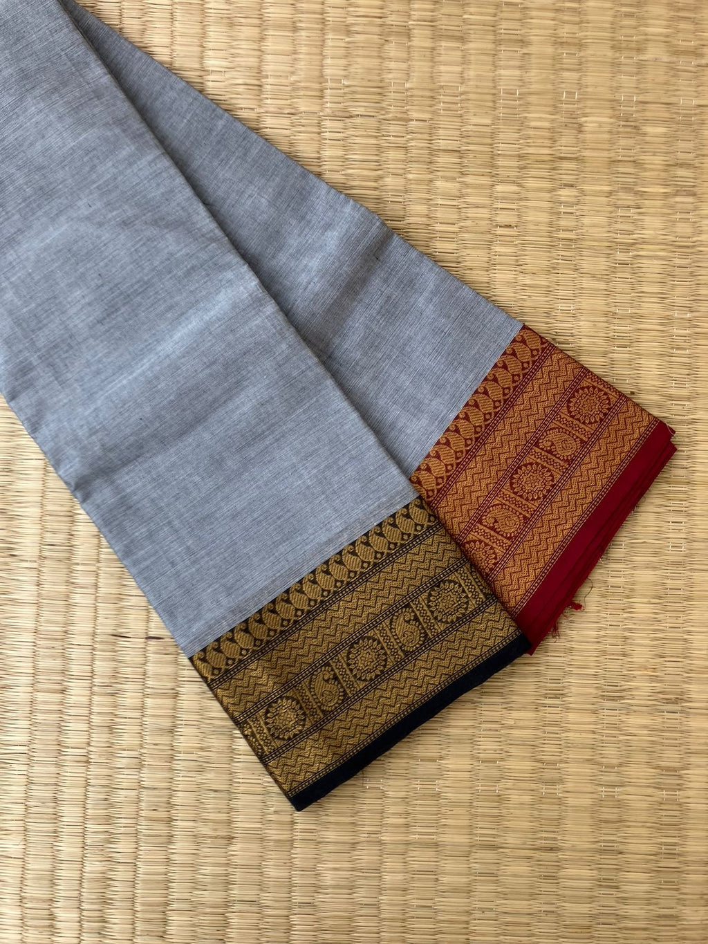 Kanchi X Chettinad - grey and Ganga jammuna