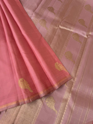 Mohaa - Beautiful Pastel Borderless Kanchivarams -