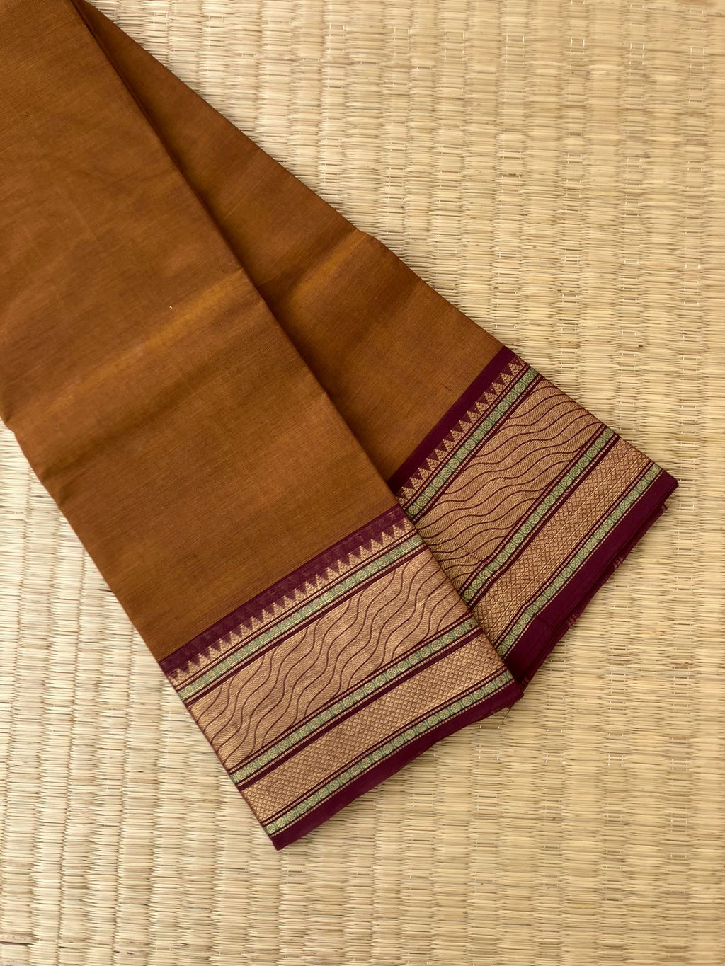 Kanchi X Chettinad - caramel brown