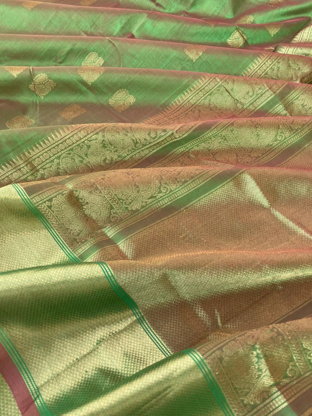 Zari Kissed Silk Cotton -