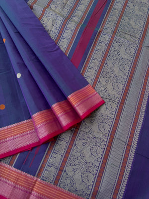 Mangalavastaram - gorgeous dual tone violet